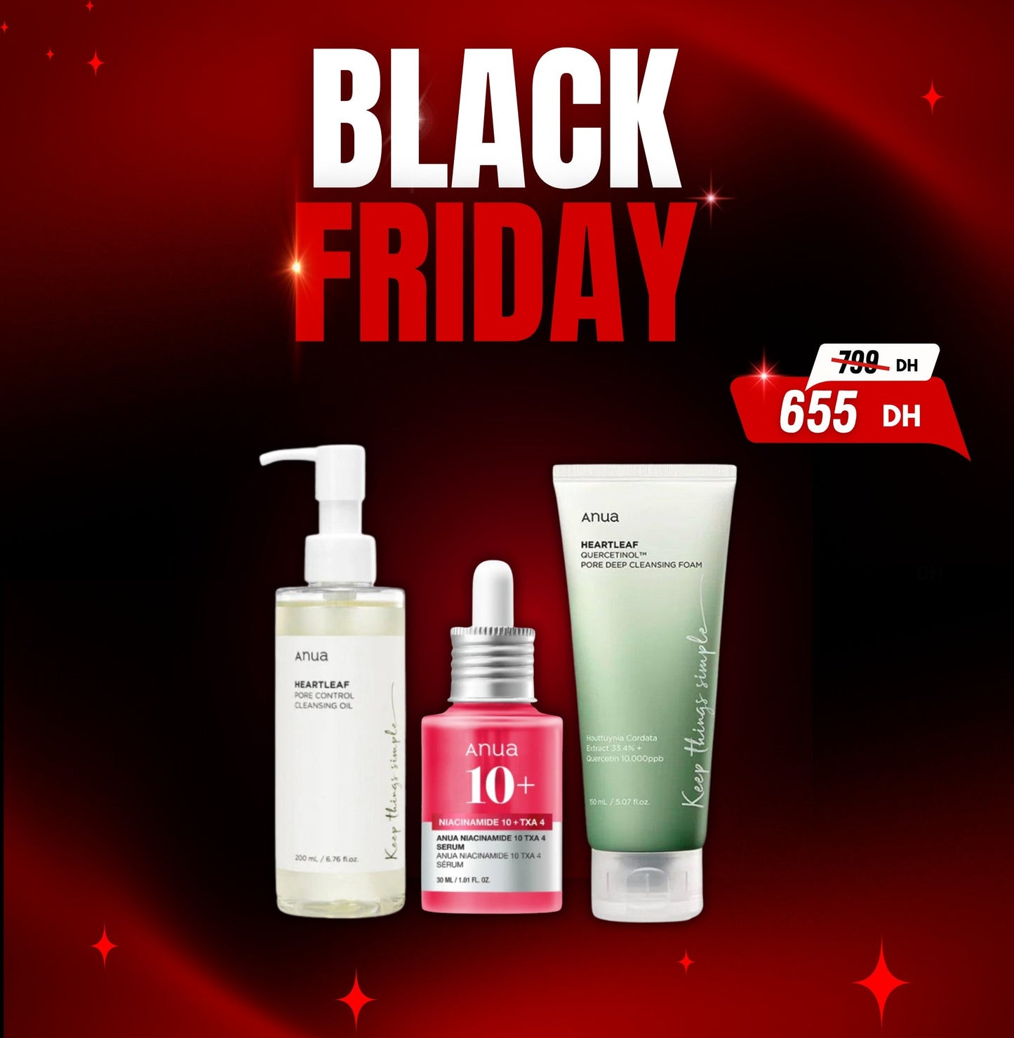 ANUA - Pack Trio Anti Taches