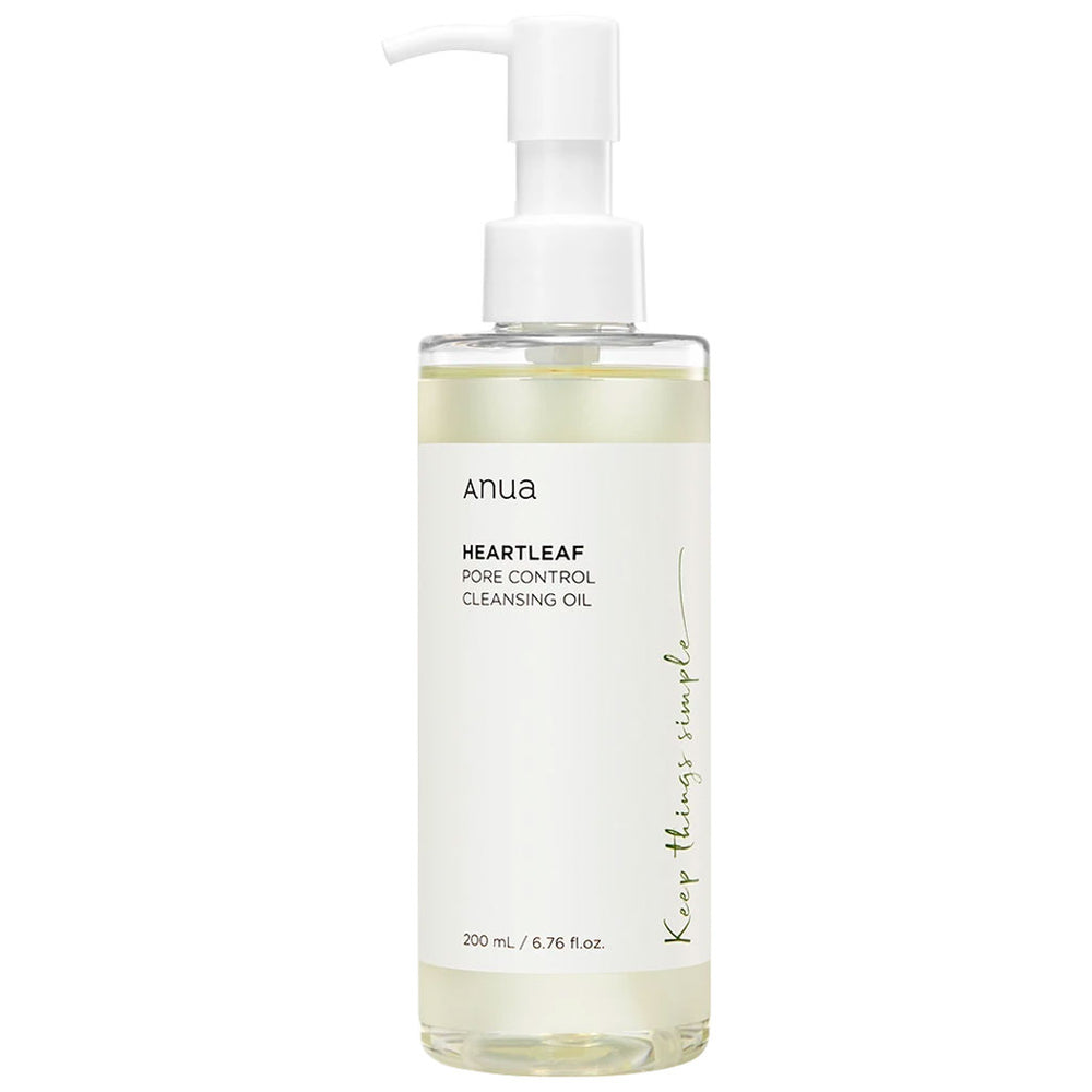 ANUA - Heartleaf Pore Control Cleansing Oil - Huile nettoyante démaquillante - 200ml