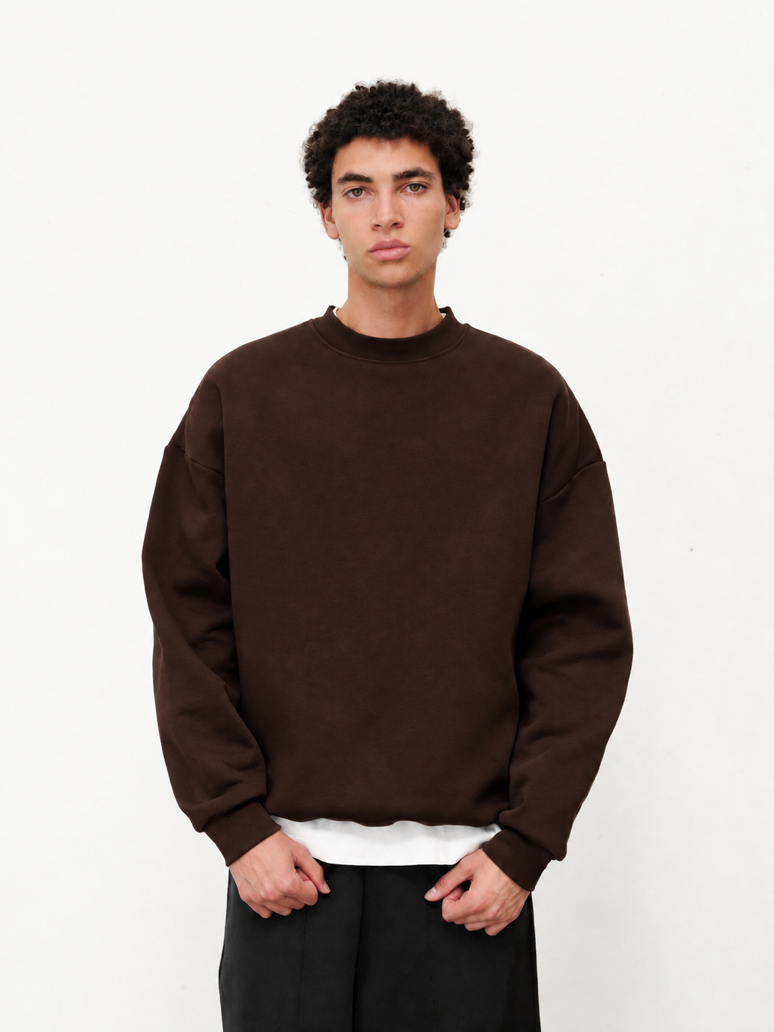 Sweatshirt oversize unisexe 100 % coton, photo 5