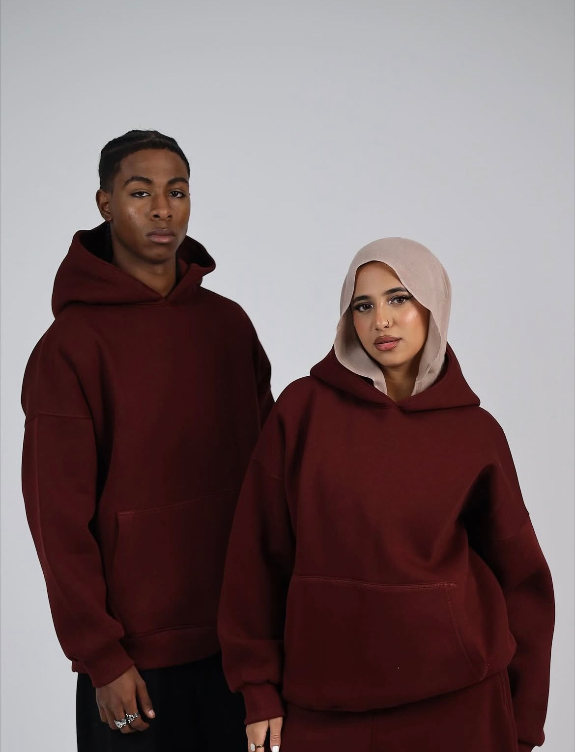 Hoodie oversize unisexe 100 % coton, photo 7