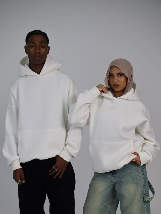 Hoodie oversize unisexe 100 % coton, photo 2
