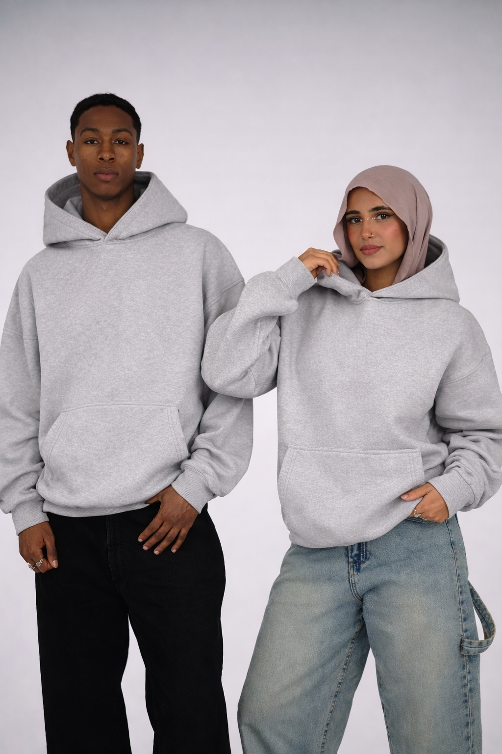 Hoodie oversize unisexe 100 % coton, photo 5