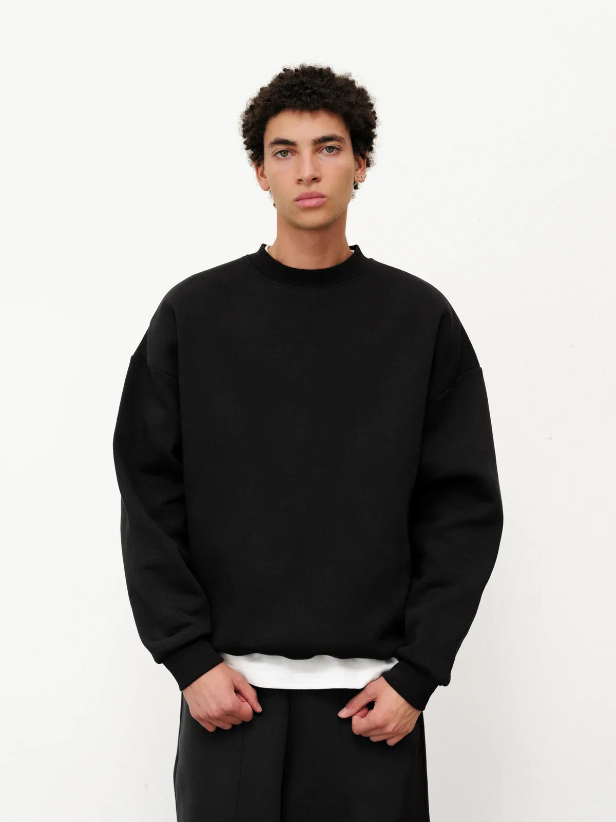 Sweatshirt oversize unisexe 100 % coton, photo 2