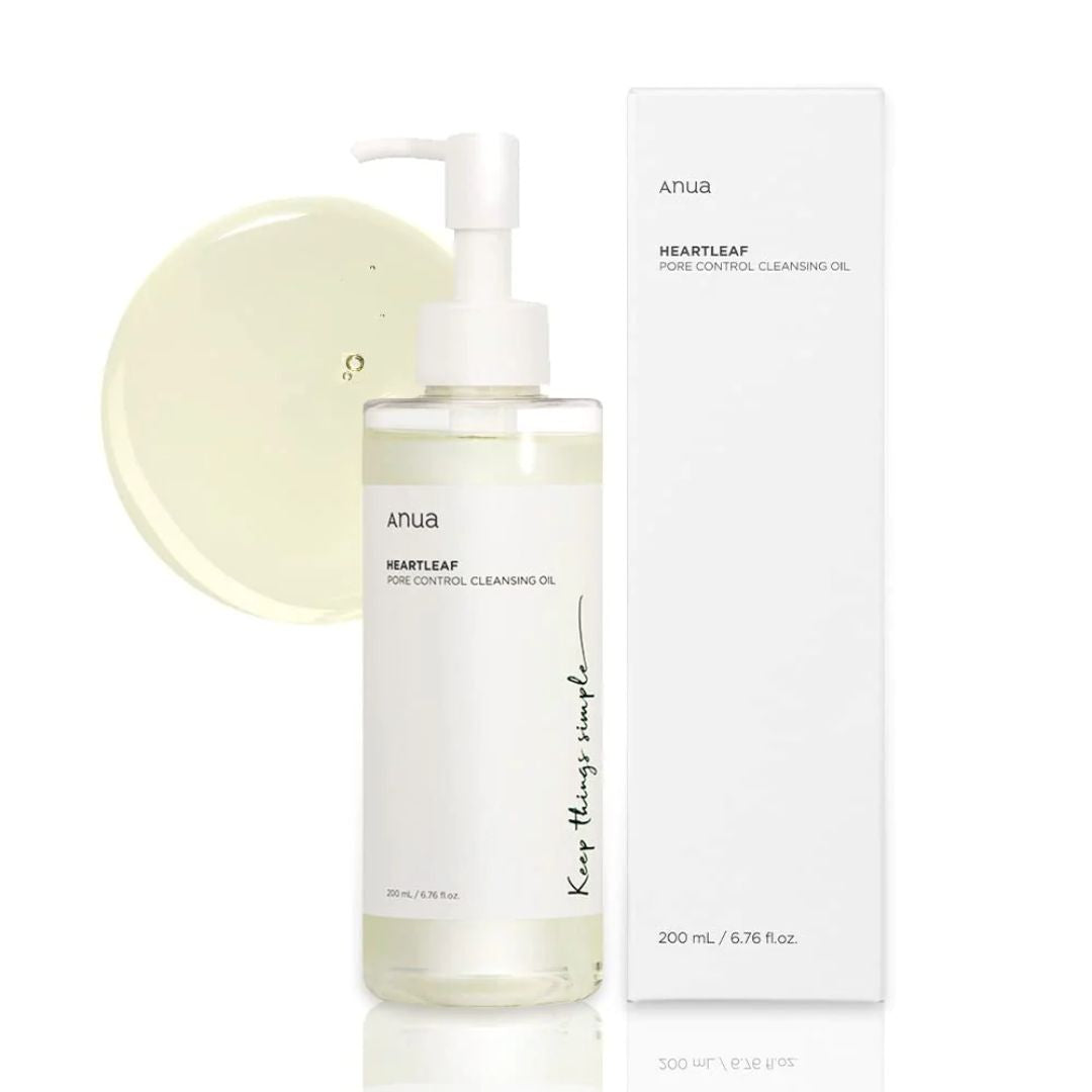 ANUA - Heartleaf Pore Control Cleansing Oil - Huile nettoyante démaquillante - 200ml